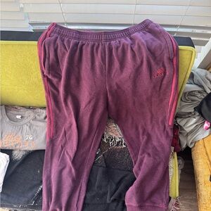 Adidas Maroon Joggers